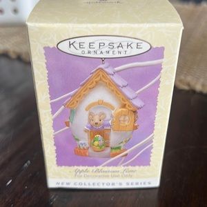 NIB 1995 Hallmark Keepsake Apple Blossom Line Collector’s Series